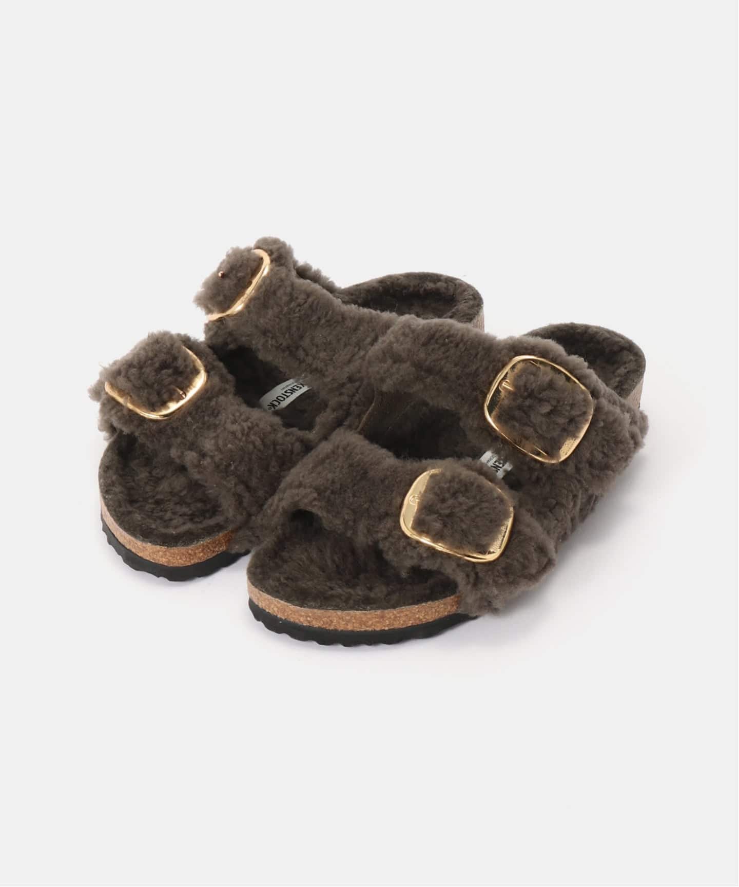 GRISE BIRKENSTOCK/ビルケンシュトック ARIZONA BB TEDDY ルタロン シューズ・靴 サンダル グレー【送料無料】