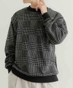 【SALE／50 OFF】URBAN RESEARCH ITEMS ニットフリース 総柄スウェット トップス アーバンリサーチアイテムズ トップス スウェット トレーナー