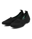 【SALE/40%OFF】ELLE SPORT ELLE SPORT ソフトスクエアニットバレーシューズ マドラス シューズ・靴 バレエシューズ ブルー ホワイ...