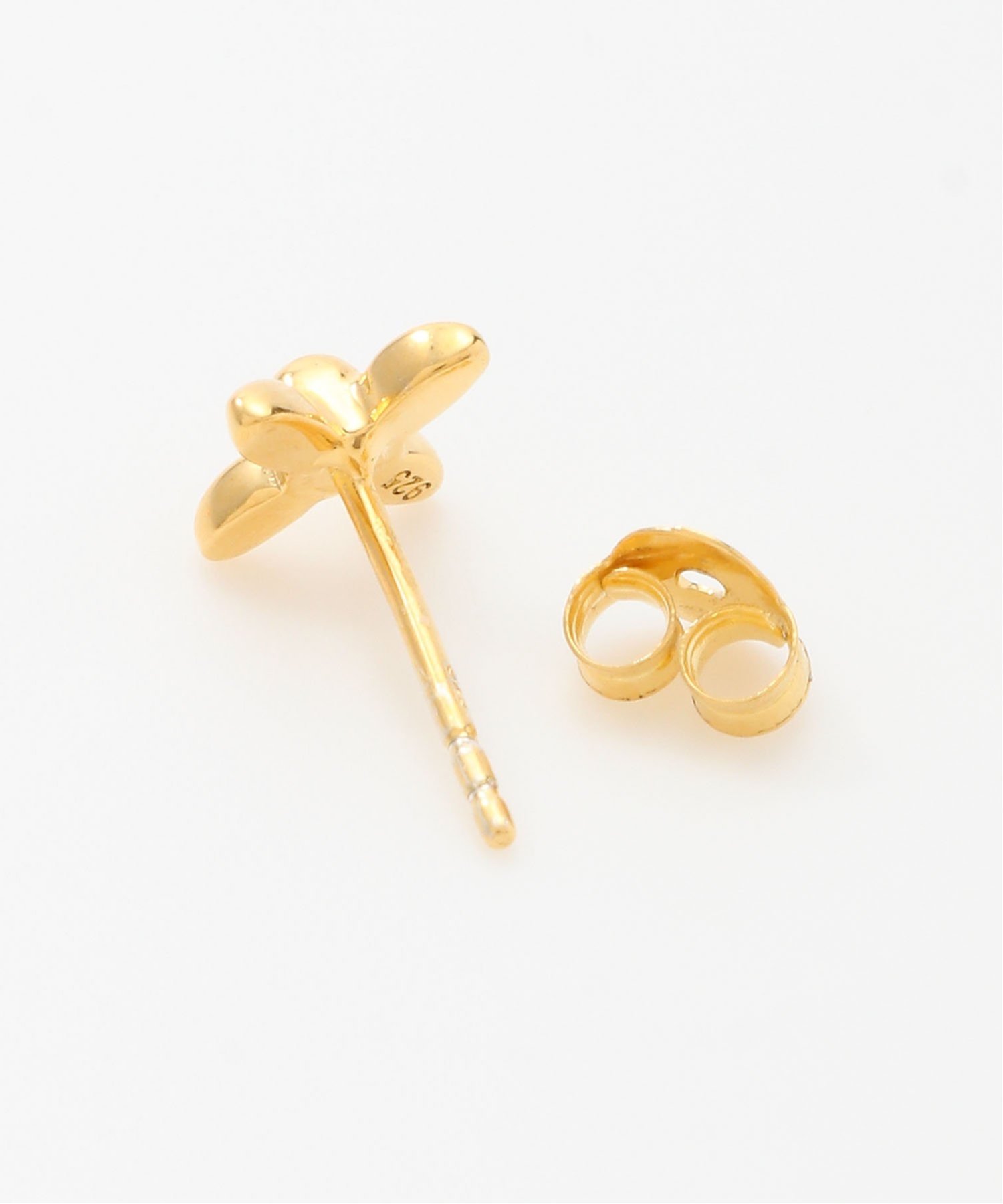 SCALABLANCHE SCALABLANCHE/(U)クロスフラワーピアス(SV925) スカラ アクセサリー・腕時計 ピアス ゴールド【送料無料】