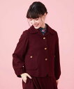 【SALE/30%OFF】Jocomomola 圧縮天竺 ショートジャケット ホコモモラ スーツ・フォーマル スーツジャケット ベージュ ブラック レッド【送料...