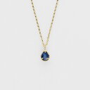 NOJESS 【WEB限定】9月バースストーン/K10サファイアネックレス ノジェス アクセサリー・腕時計 チョーカー ブルー【送料無料】