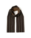 BEAMS PLUS MOJITO / MICHIGAN Scarf ビームス メン ファッション雑貨 マフラー・ストール・ネックウォーマー ブラック ブラウン...