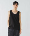 BEAMS HEART MEN ベーシック タンクトップ ビームス ハート トップス ノースリーブ・タンクトップ ホワイト ブラック