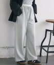 【SALE/10%OFF】RETRO GIRL スウェットパンツ レトロガール パンツ ジャージ・スウェットパンツ ブラック ベージュ ホワイト