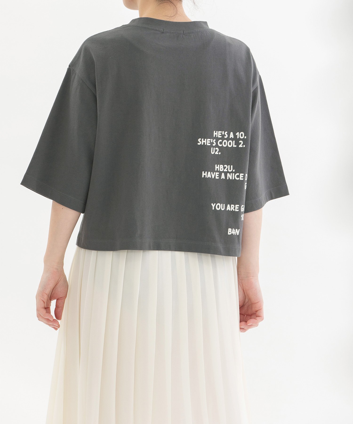 SALE30%OFFnop de nod Ciel USåȥ5ʬµʸץT סɥɥ ȥåץ åȥT ۥ磻ȡ̵