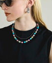 MAISON SPECIAL Peach Agate Combination Necklace メゾンスペシャル アクセサリー・腕時計 ネックレス【送料無料】