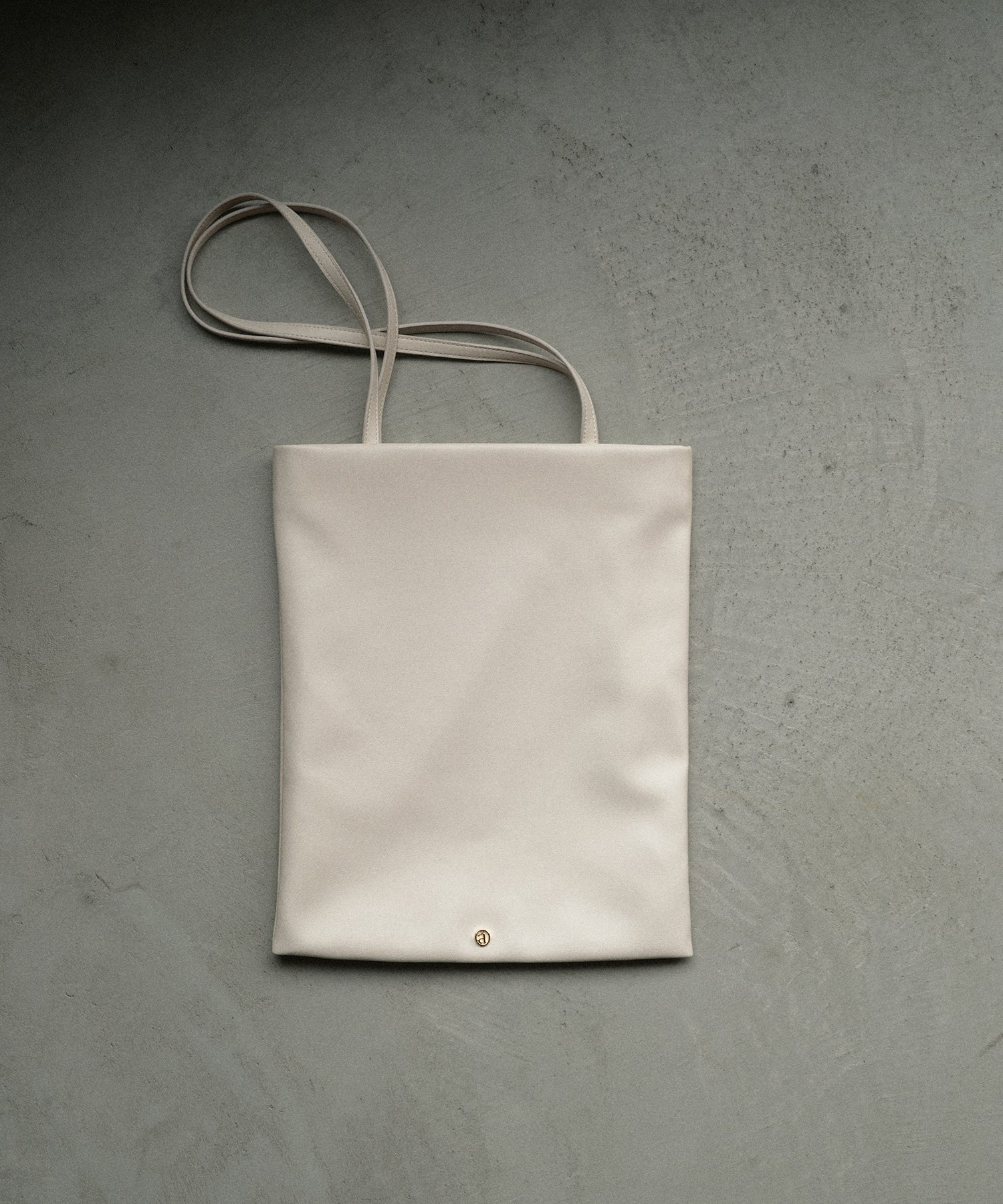 anuans レザーライクトートバッグ アニュアンス バッグ トートバッグ ブラック ホワイト【送料無料】(4)