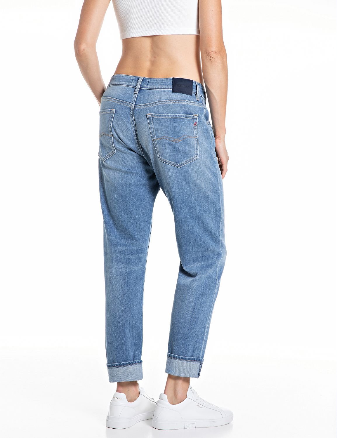 スリムボーイフィットMARTY?Touch denim リプレイ パンツ ジーンズ・デニムパンツ ブルー
