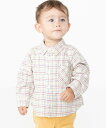 【SALE/50%OFF】SHIPS KIDS SHIPS KIDS:80~90cm / ネル チェック ボタンダウン シャツ シップス トップス シャツ・ブラ...