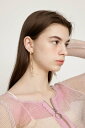 【SALE/20%OFF】SLY TRIPLE CHAIN ピアス スライ アクセサリー・腕時計 その他のアクセサリー・腕時計 ゴールド ブラック