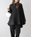 【SALE/33%OFF】La-gemme プリーツセットアップ ラジュール スーツ・フォーマル セットアップスーツ ベージュ ネイビー ブラック【送料無料】