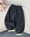 【SALE/20%OFF】aimoha KIDS 【aimoha-KIDS-】裾レース スウェットパンツ アイモハ パンツ ジャージ・スウェットパンツ グレー