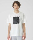 BLACK LABEL CRESTBRIDGE 【BLACK lab.】ラインストーンボックスロゴTシャツ ブルーレーベル / ブラックレーベル・クレストブリッ...