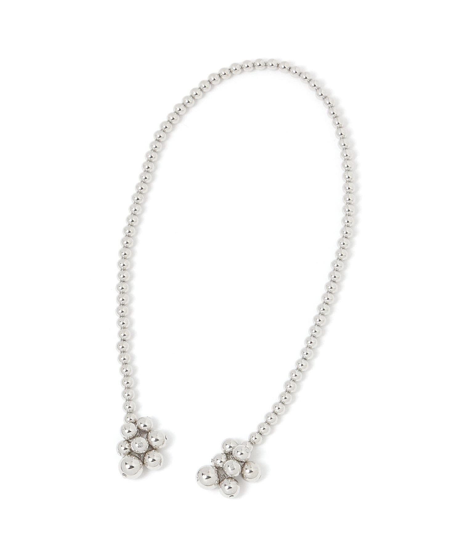 【SALE/30%OFF】studio CLIP パール結びチャーム スタディオクリップ ファッション雑貨 チャーム・キーチェーン ホワイト ブラック シルバー