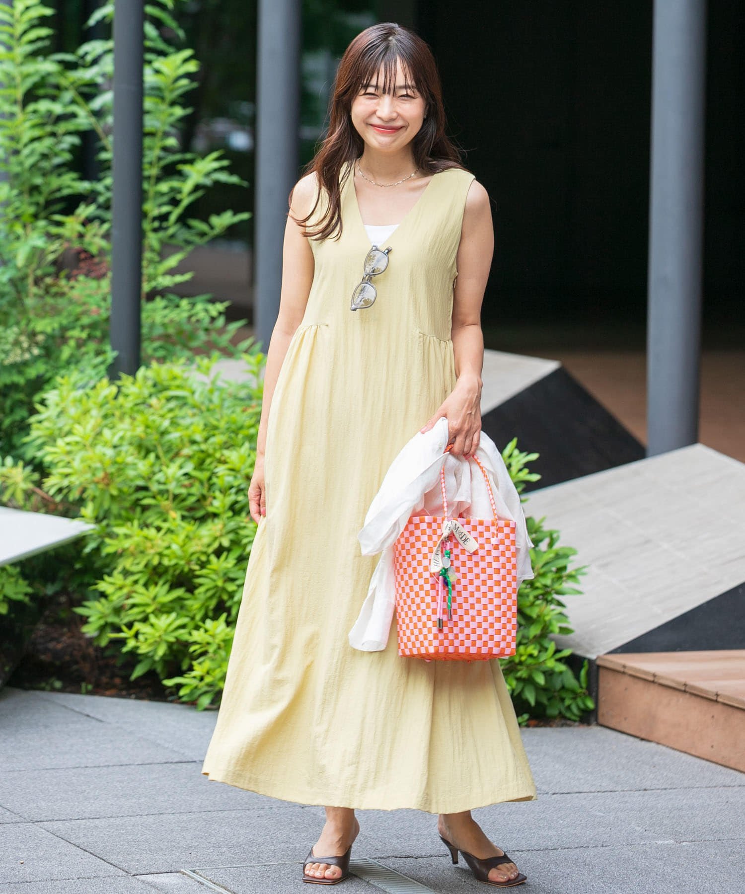 【SALE／20%OFF】URBAN RESEARCH ROSSO F by ROSSO 撥水2WAYフレアワンピース アーバンリサーチロッソ ワンピース・ドレス ワンピース ブラック ブラウン イエロー【送料無料】のサムネイル