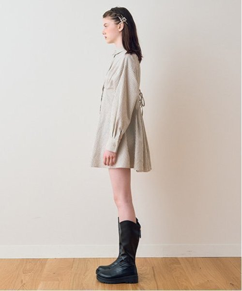 ワンピース きれいめ ぽっちゃり レディース 半袖 夏 優しい ミドル丈 ドレス プラス サイズ スカート ピンク