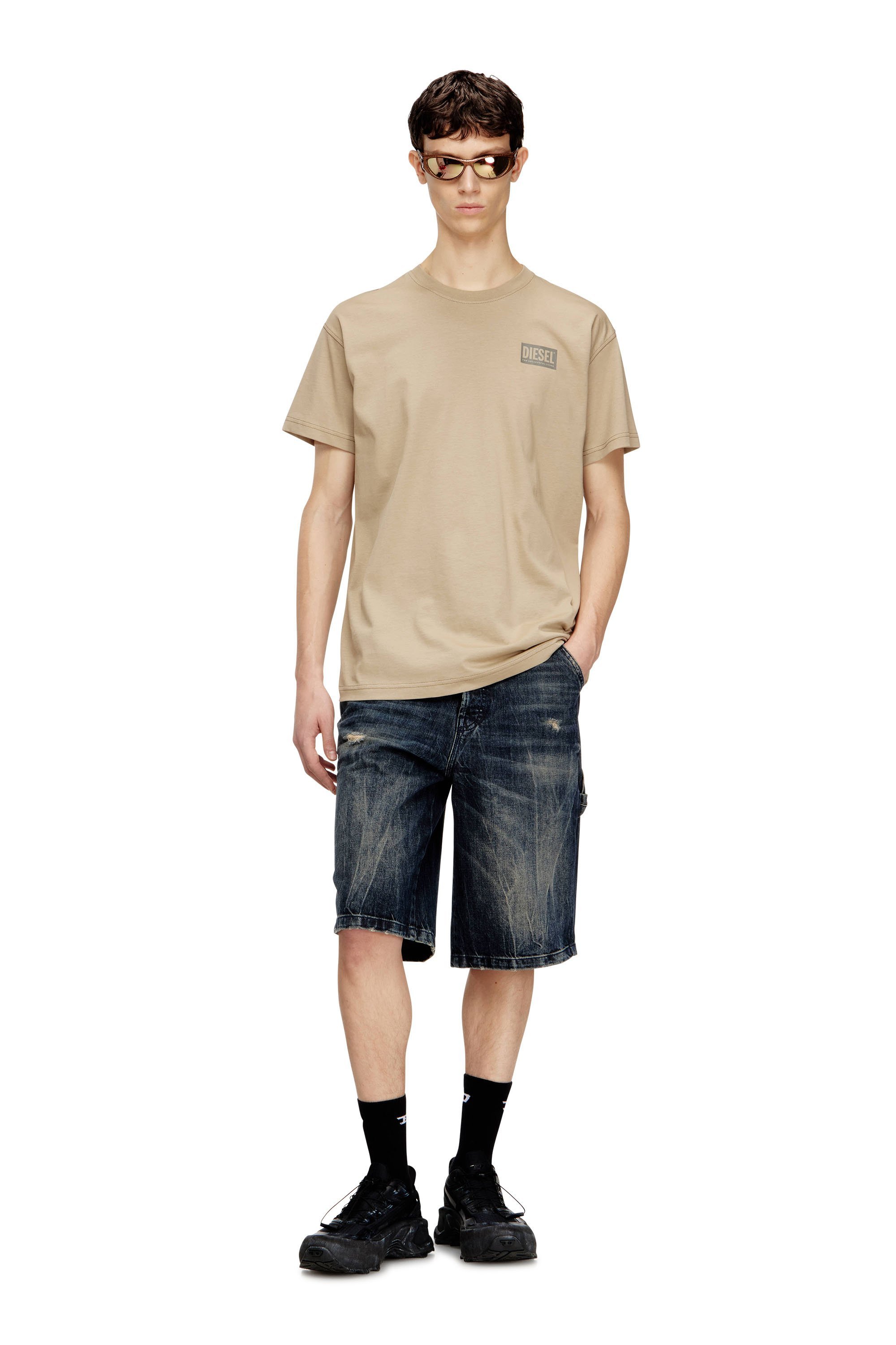 メンズ Tシャツ T-NORM-V13 ディーゼル トップス カットソー・Tシャツ グリーン ブルー