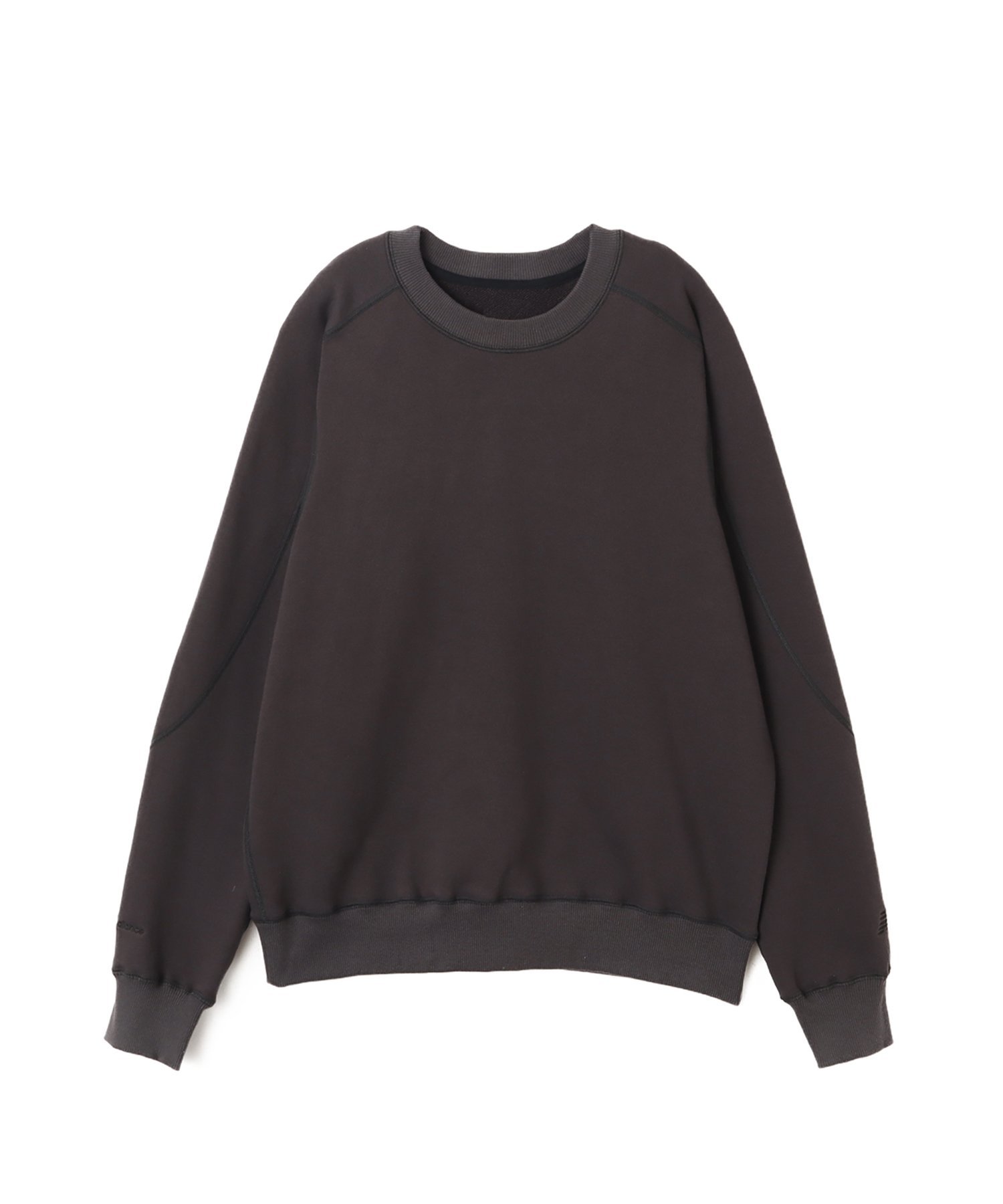 New Balance New Balance NB Grey Regular Fit Crew Neck フェーデッドブラック アトモス トップス スウェット・トレーナー ブラック【送料無料】