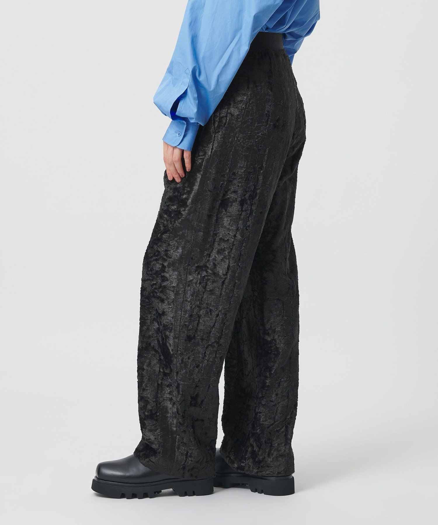【SALE／50%OFF】BEAUTY&YOUTH UNITED ARROWS ＜H＞レーヨンシール パンツ ユナイテッドアローズ アウトレット パンツ その他のパンツ ブラウン グレー【送料無料】 stylife-15708470 Rakuten Fashion サンプル画像3