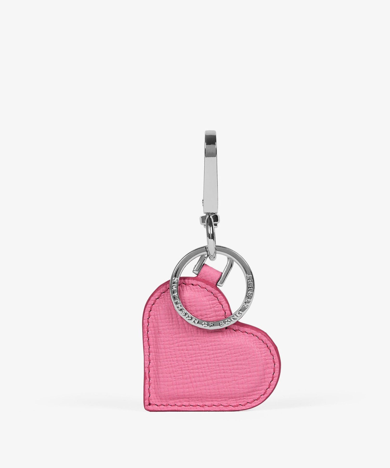 Heart Keyring in Panama スマイソン 財布・ポーチ・ケース その他の財布・ポーチ・ケース