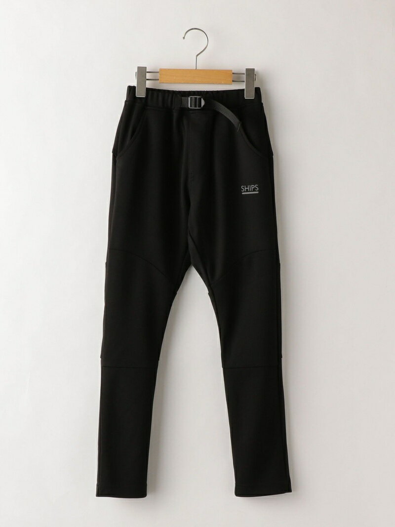 SHIPS KIDS SHIPS KIDS:＜UVカット・吸水速乾＞ジャージー ジョガー パンツ(145~160cm) シップス パンツ/ジーンズ キッズパンツ グリーン ブラック【送料無料】