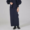 【SALE/40%OFF】Rouge vif la cle 【セットアップ対応】ストレッチリブニットスカート ルージュ・ヴィフ ラクレ スカート ロング・マキシスカート ブラウン ネイビー パープル【送料無料】