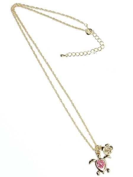 Kahiko プルメインホヌネックレス アミナコレクション アクセサリー・腕時計 ネックレス シルバー ゴールド
