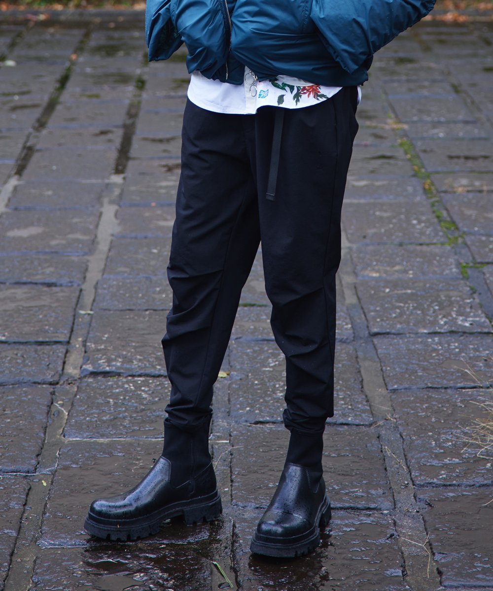 rehacer rehacer/(U)Narrow Easy Climbing pants レアセル パンツ その他のパンツ ブラック グレー ネイビー