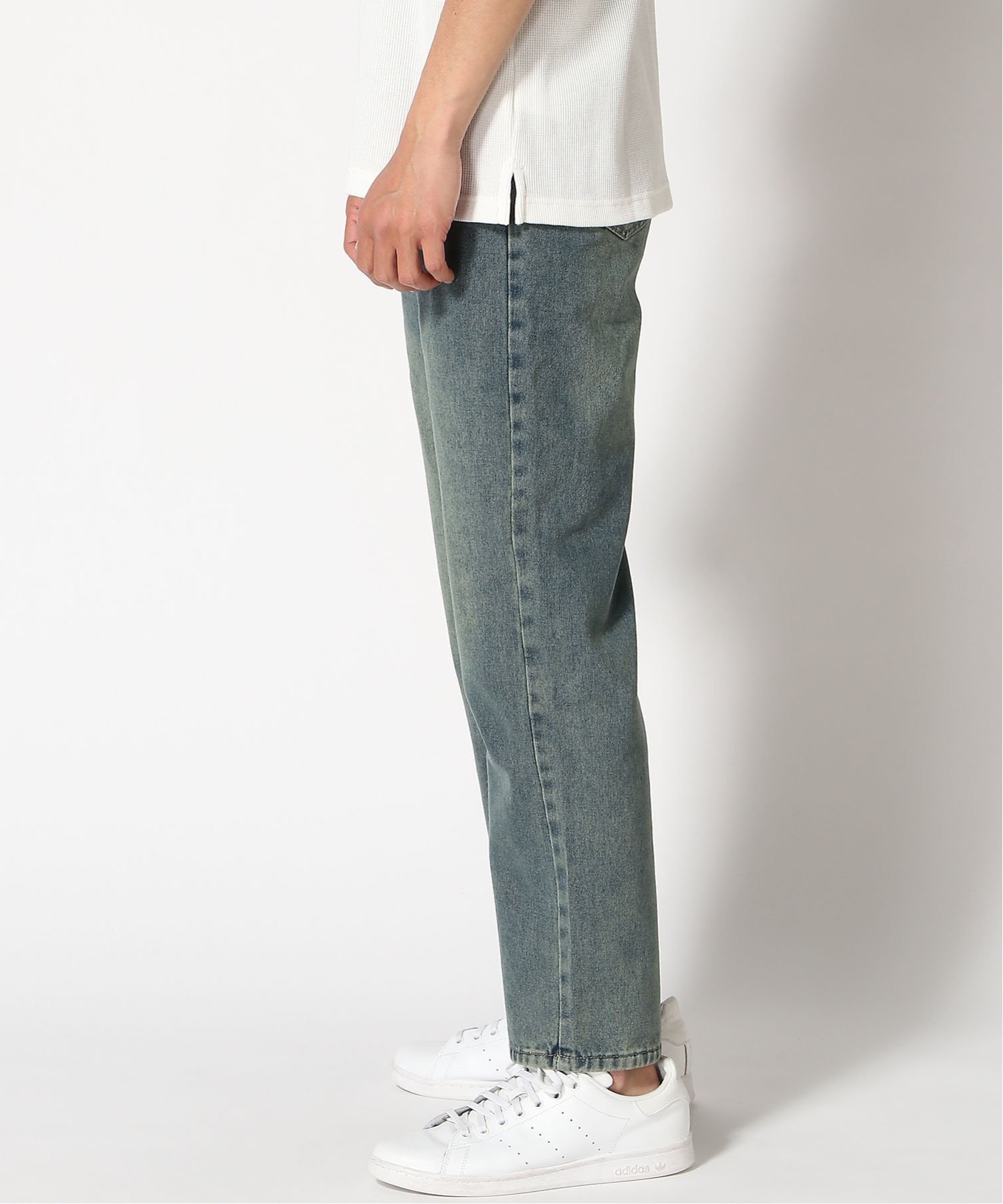 【SALE／34%OFF】REBALANCE REBALANCE/(M)ベーシックメンズデニム リバランス パンツ ジーンズ・デニムパンツ ブルー