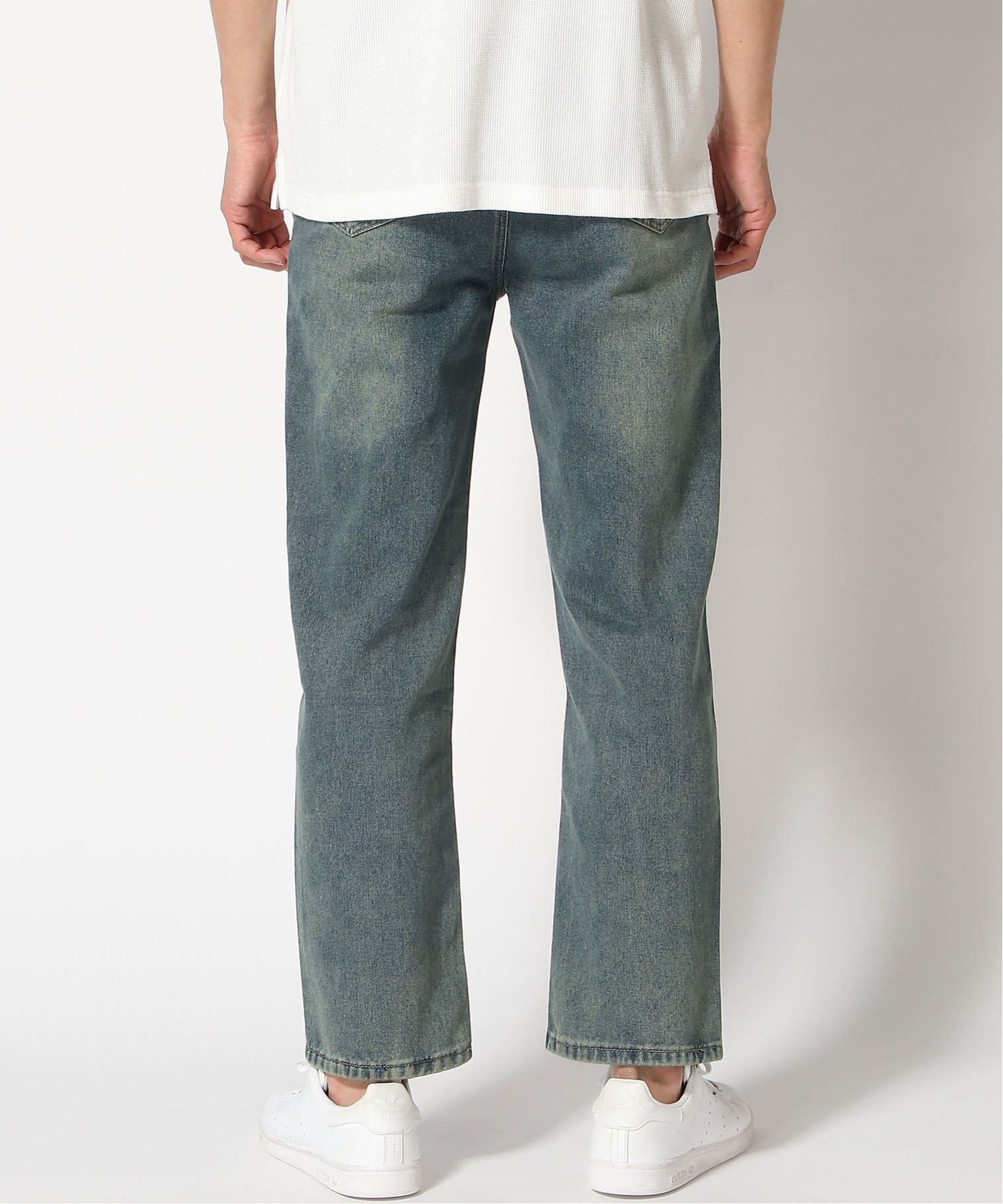 【SALE／34%OFF】REBALANCE REBALANCE/(M)ベーシックメンズデニム リバランス パンツ ジーンズ・デニムパンツ ブルー