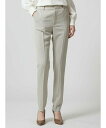 Aquascutum WOMEN 【セットアップ対応】ストレッチツイルパンツ アクアスキュータム パンツ その他のパンツ ネイビー ベージュ【送料無料】