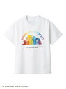 SESAME STREET MARKET 【UNISEX】キャラクターアートTシャツ(RAINBOW) セサミストリートマーケット トップス その他のトップス ...
