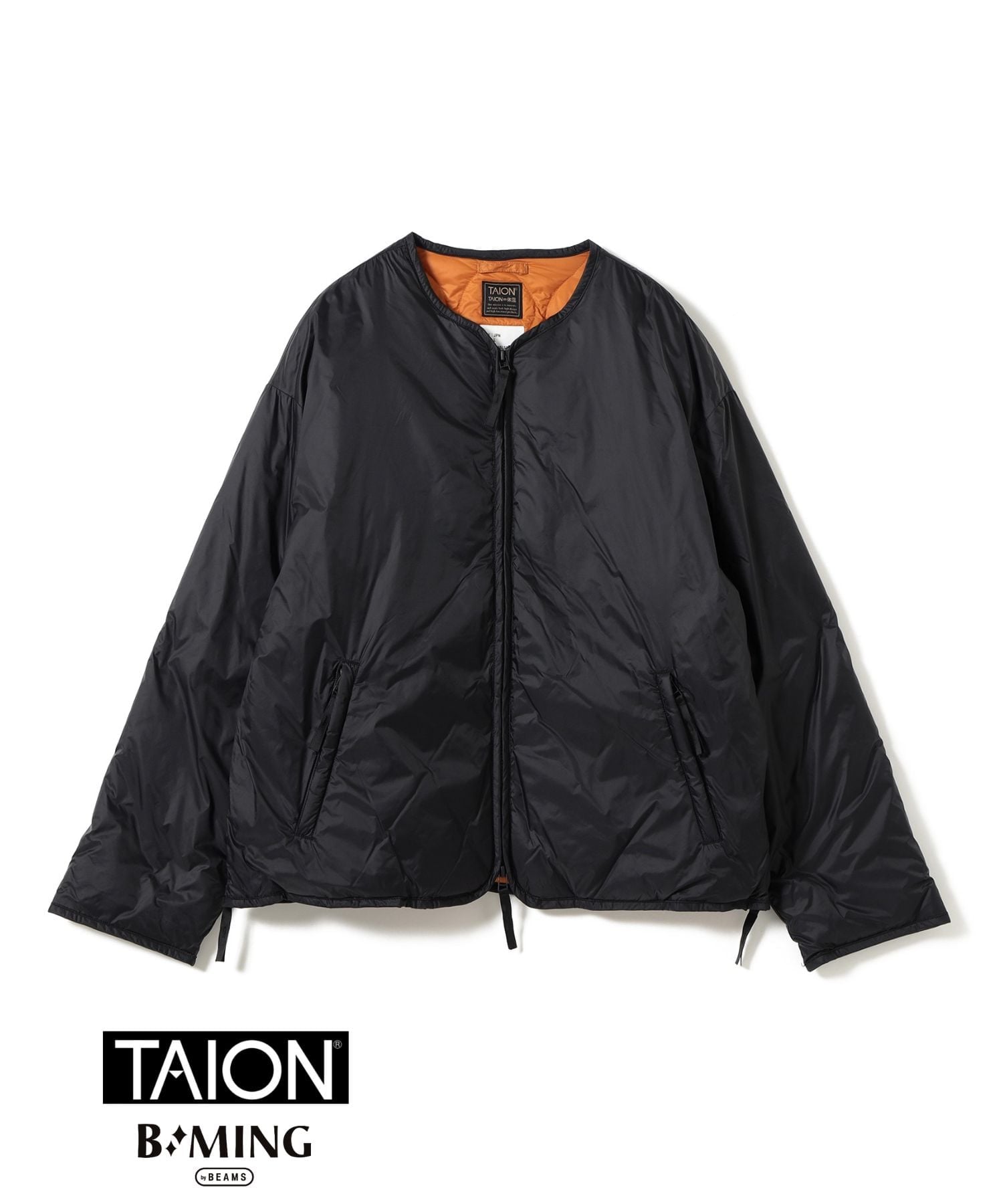 【SALE／30%OFF】B:MING by BEAMS 【別注】TAION / ライナー ダウン ブルゾン ショート（S~XL)【800フィルパワー】 25AW タイオン メンズ 軽量 収納ポーチ付き 秋 ライトアウター ビーミング ライフストア バイ ビームス ジャケット・アウター ダウンジャケット【送料無料】
