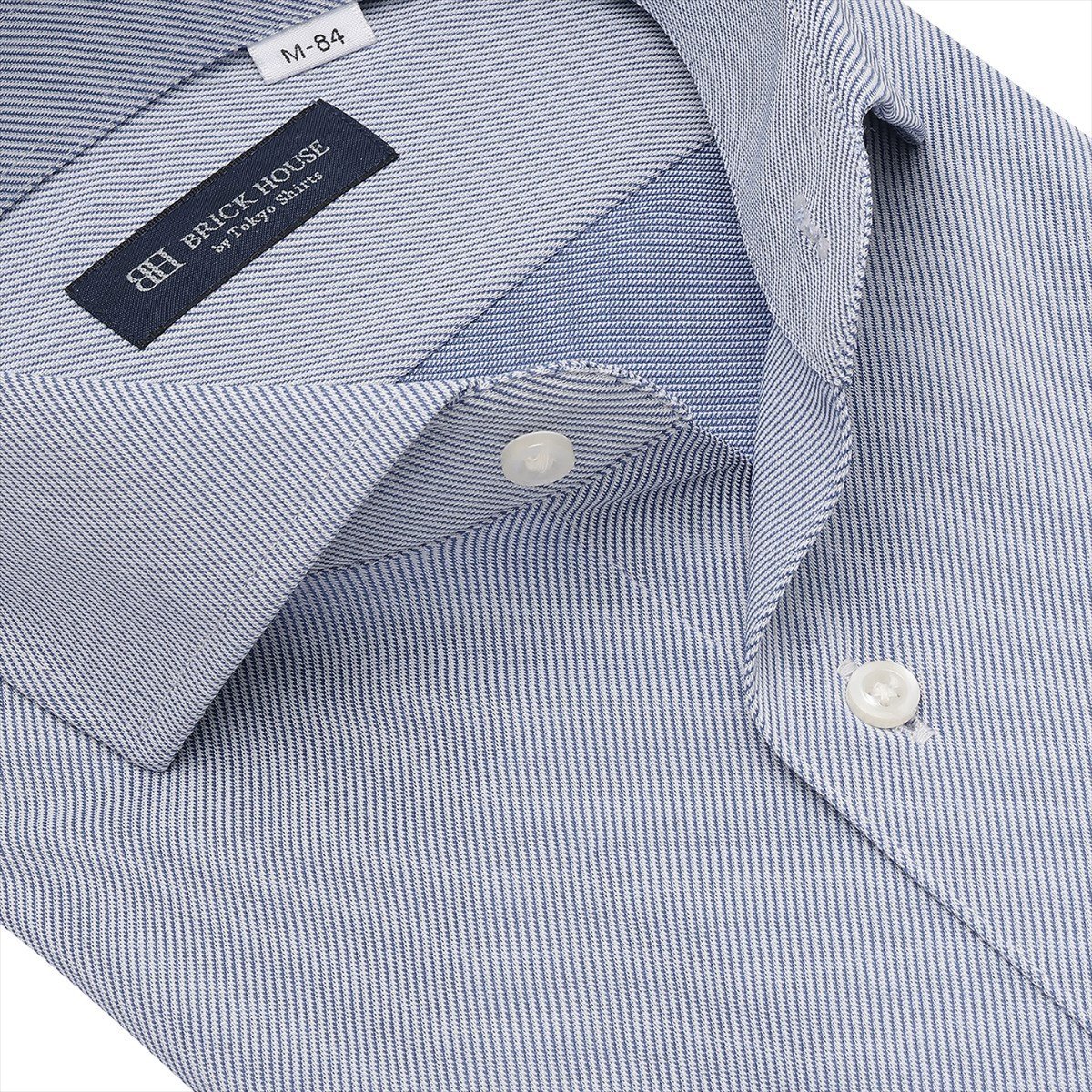 【SALE／20%OFF】BRICK HOUSE by Tokyo Shirts 【ストレッチ】 ホリゾンタルワイド...