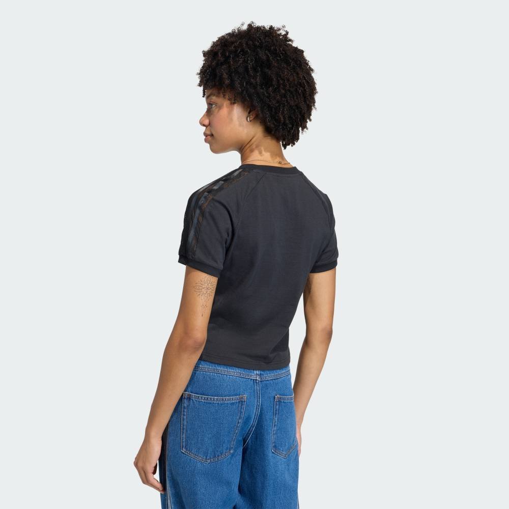 【公式】アディダス adidas 返品可 レース カリ 半袖Tシャツ アディダス トップス カットソー・Tシャツ ブラック