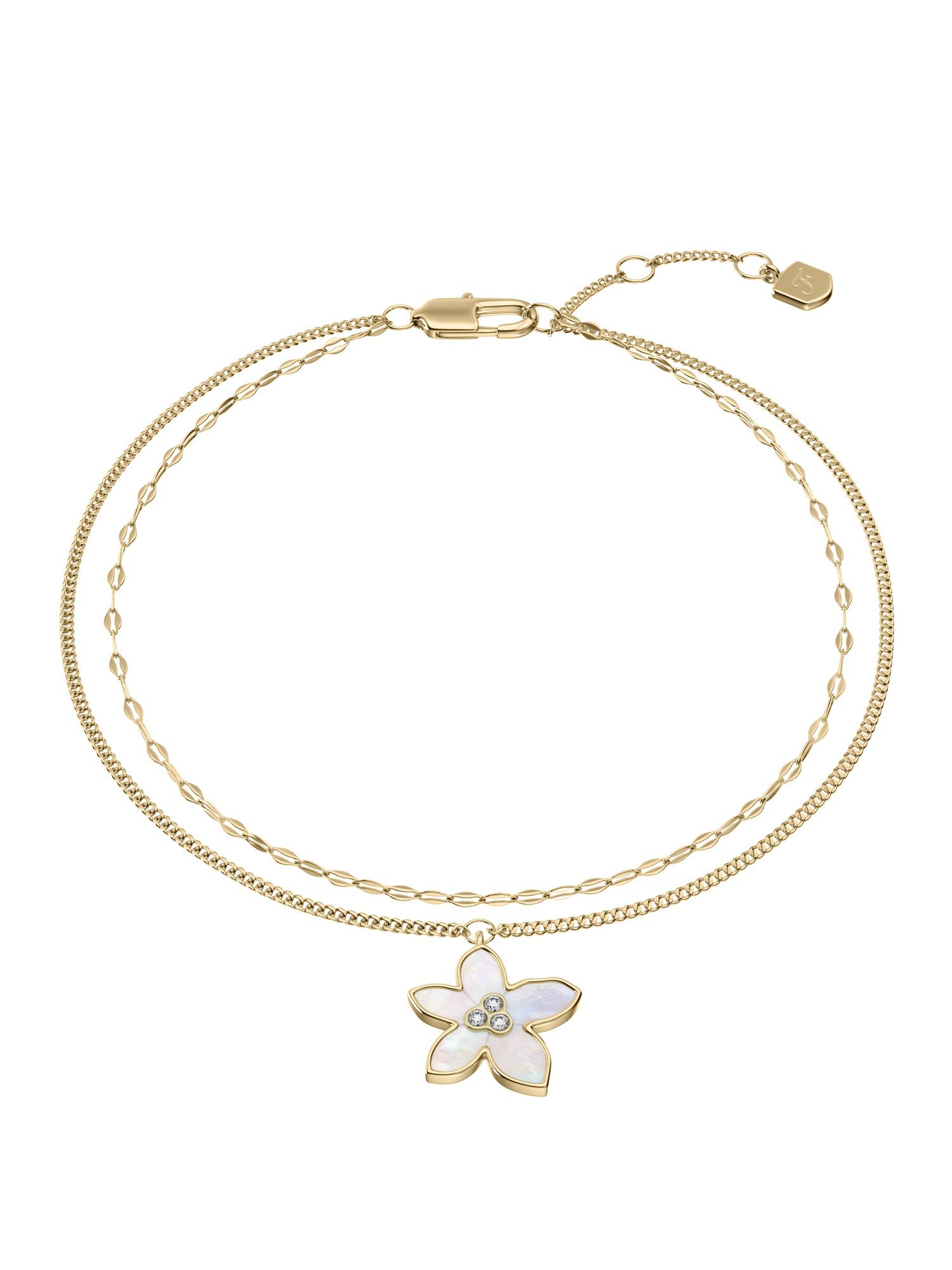 FOSSIL フォッシル アクセサリー レディース ブレスレット ゴールド JF04971710 フォッシル アクセサリー・腕時計 ブレスレット・バングル ホワイト【送料無料】