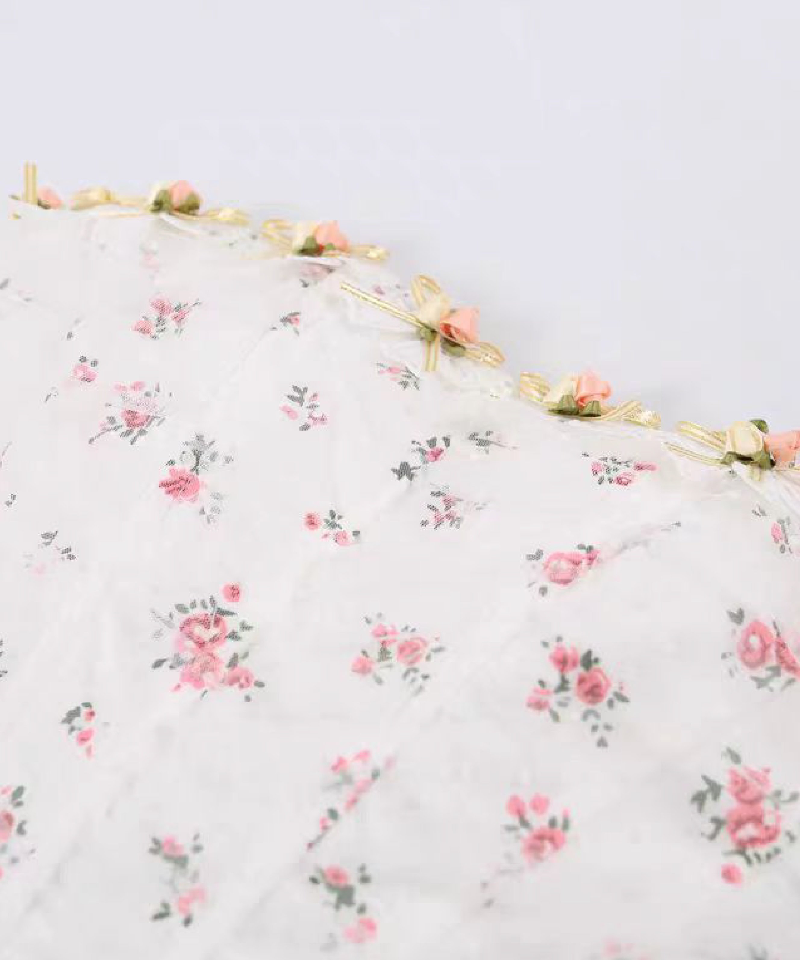 LA POMME petit Strapless Boned Waist Tulle Dress ラポミ・プチ ワンピース・ドレス ワンピース ブルー ホワイト