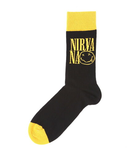 【SALE/50%OFF】BEAVER NIRVANA/ニルヴァーナ LOGO STACKED SOCKS ソックス ビーバー 靴下・レッグウェア 靴下 ブラック 【SALE/50%OFF】BEAVER NIRVANA/ニルヴァーナ LOGO STACKED SOCKS ソックス ビーバー 靴下・レッグウェア 靴下 ブラック