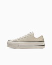 CONVERSE 【CONVERSE 公式】ALL STAR (R) LIFTED OX/【コンバース 公式】オールスター (R) リフテッド OX 厚底 ロ...