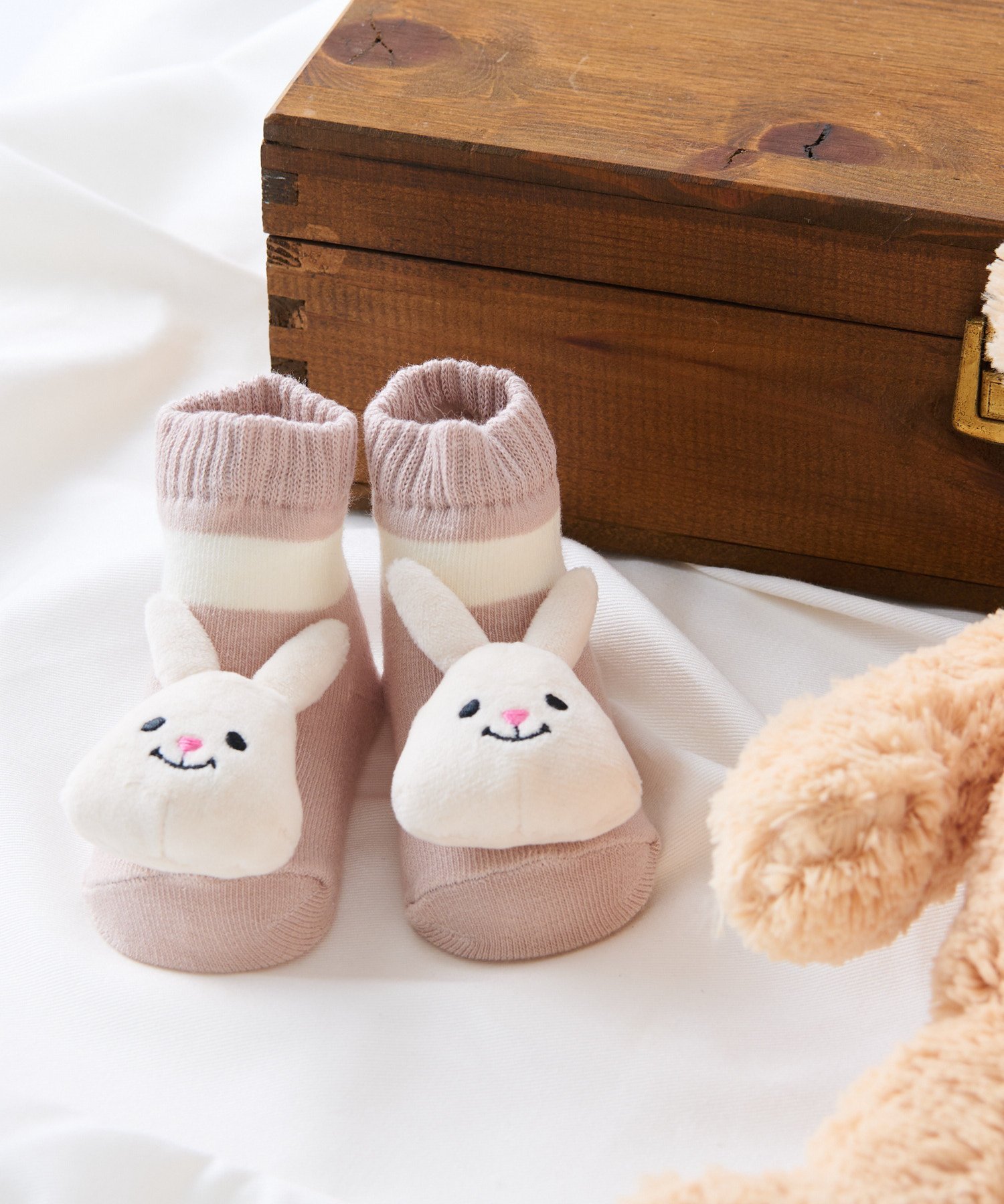 BIRTHDAY BAR BABY SOCKS ラトル バースデイバー マタニティウェア・ベビー用品 ベビーギフト ブルー グレー ピンク