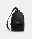 【SALE/62%OFF】COACH OUTLET 【公式】ターンロック スリング パック・シグネチャー キャンバス コーチ アウトレット バッグ ボディバッグ...