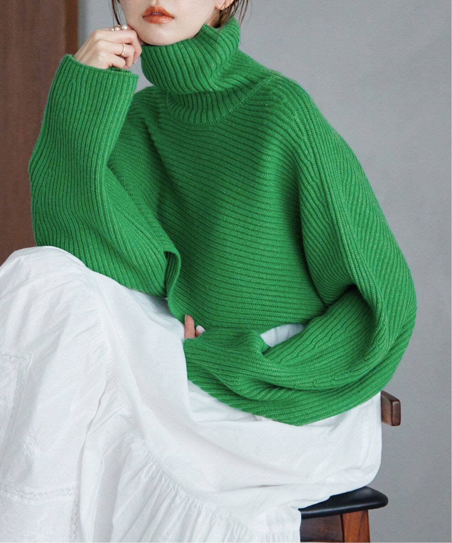 【SALE／10%OFF】SLOBE IENA 3way ニットセット スローブ イエナ トップス アンサンブル グリーン ベージュ ネイビー【送料無料】のサムネイル