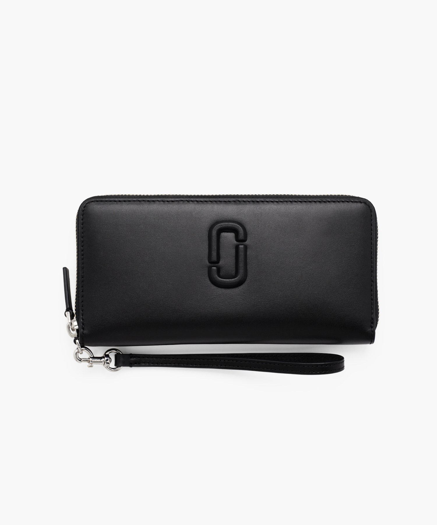 マーク ジェイコブス 革長財布 レディース MARC JACOBS 【公式】THE LEATHER COVERED J MARC CONTINENTAL WALLET/ザ レザー カバード Jマーク コンチネンタル ウォレット 長財布 マーク ジェイコブス 財布・ポーチ・ケース 財布 ブラック【送料無料】