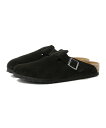 BEAMS BIRKENSTOCK / Boston BLACK ビームス メン シューズ・靴 サンダル ブラック【送料無料】