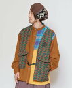チャイハネ 【チャイハネ】ソルナイトメンズジャケット アミナコレクション ジャケット・アウター その他のジャケット・アウター ブラウン ブルー ブラック【送料無料】