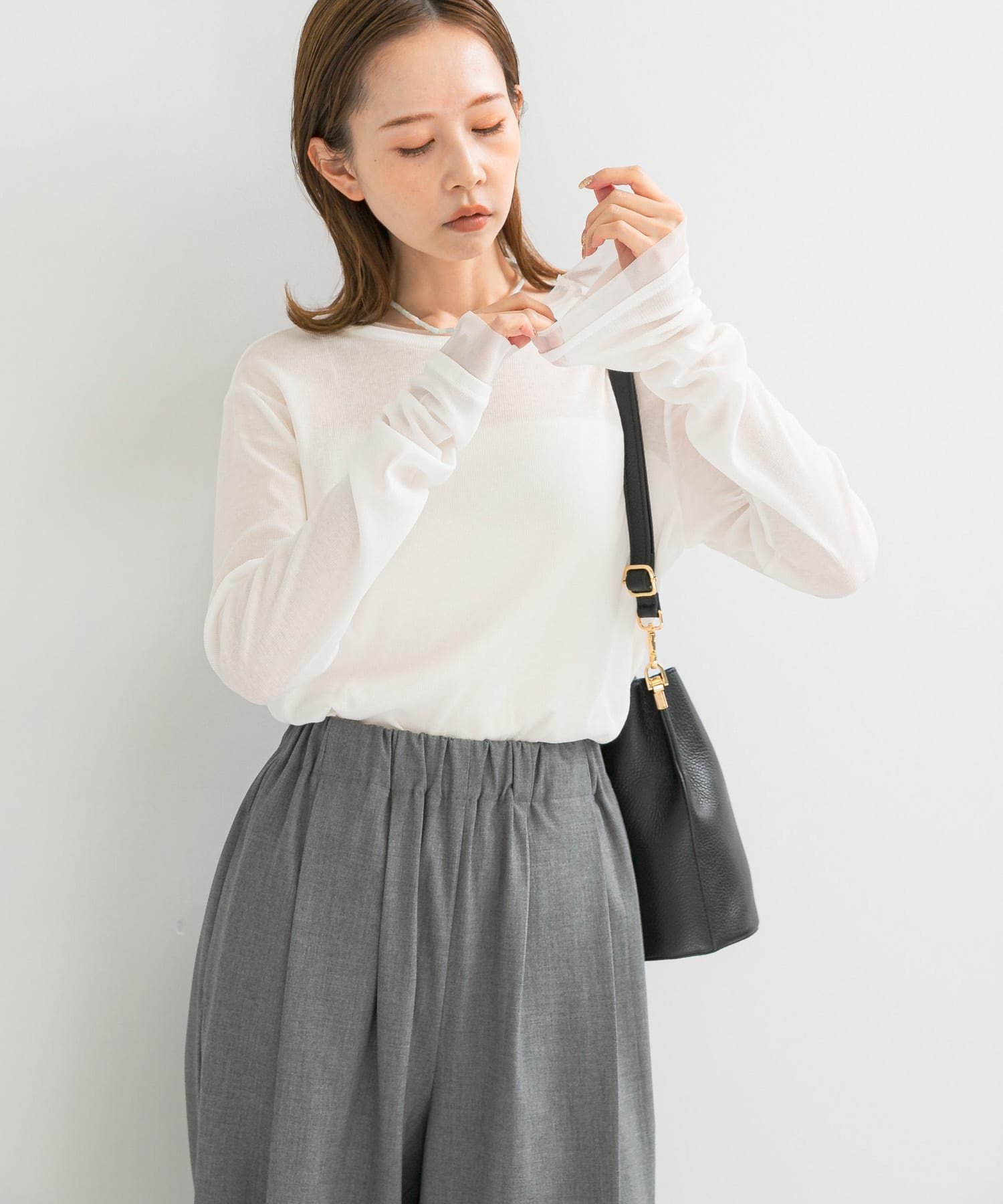 【SALE／25%OFF】URBAN RESEARCH ROSSO シアードッキングカットソー アーバンリサーチロッソ トップス ..