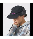 ABAHOUSE LASTWORD 【POLER / ポーラー】NYLON FLAP CAP / ナイロン フラップ アバハウス 帽子 ハット ブラック カーキ...