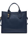 【SALE/40%OFF】FOSSIL フォッシル トートバッグ レディース レザー ブルー スマホ収納可 SHB3103545 フォッシル バッグ トートバッグ ブルー【送料無料】(4)