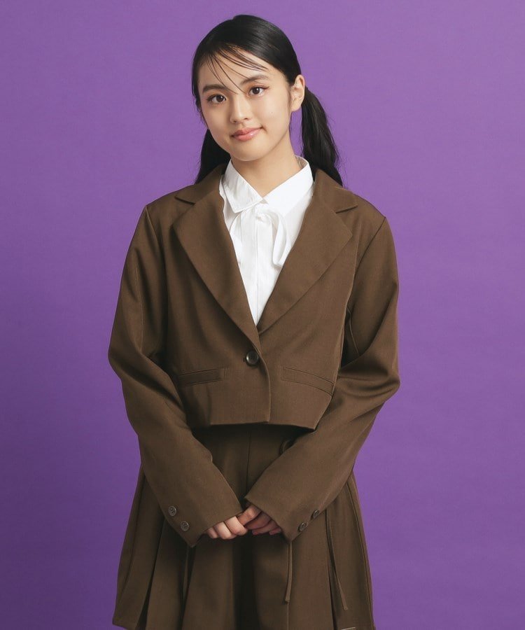 美品　ピンクラテ　卒服　ブラウン　160センチ ピンクラテ 160 卒服 - メルカリ